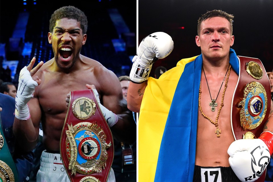  Anthony Joshua h#s been ordered to face WBO mandatory Oleksandr Usyk