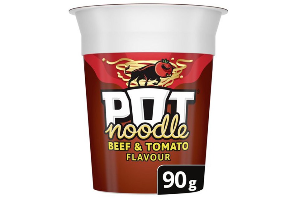  Affected packs of Pot Noodles have an expiry date of July 2020