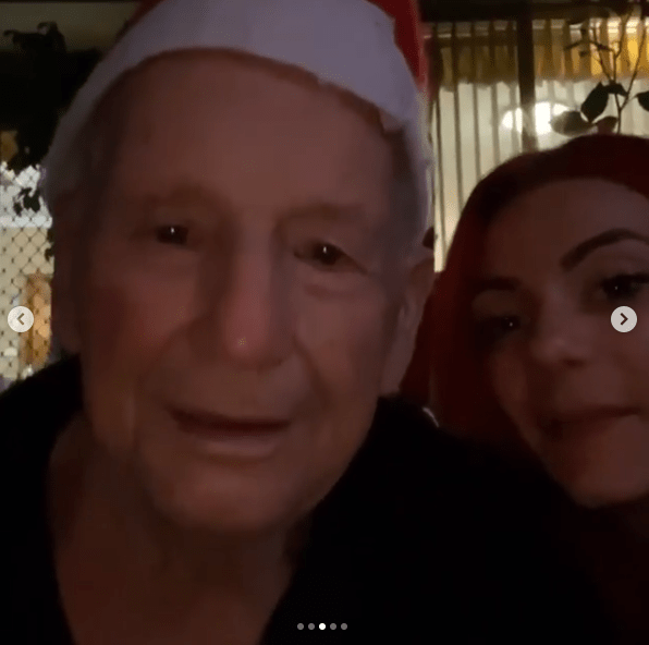 Dianne also shared a series of cute videos with her granddad from Christmas Day