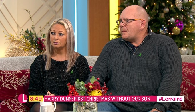  Harry Dunn's parents spoke about the pain of preparing for the festive season without their beloved son