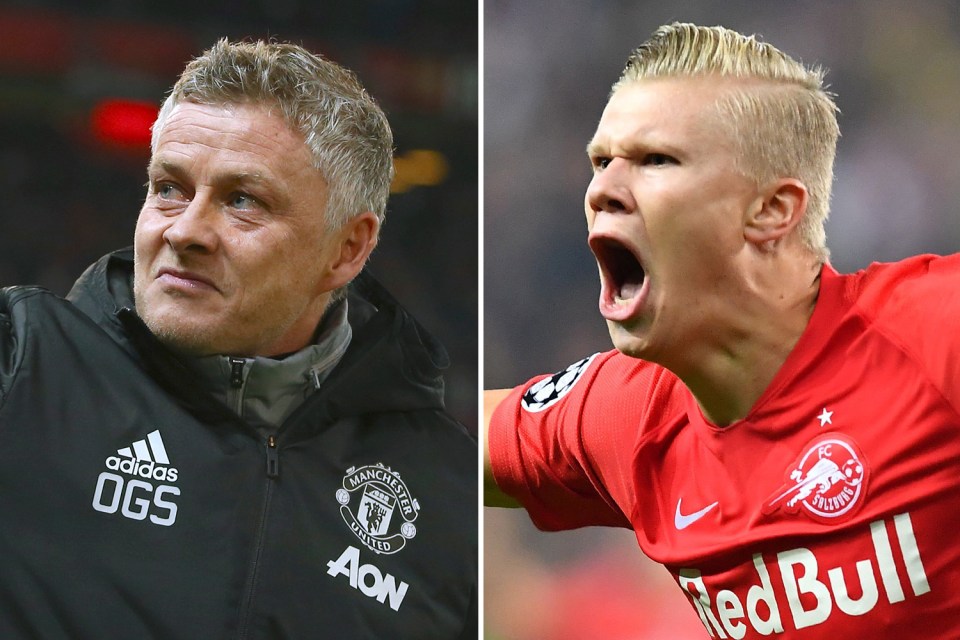  Ole Gunnar Solskjaer has had talks with Manchester United transfer target Erling Haaland