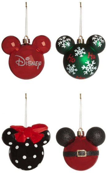  This adorable four-pack of Disney decorations have also been reduced