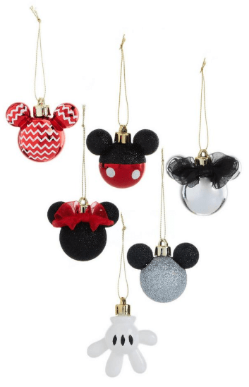  Packs of Mickey and Minnie Mouse baubles are down to £1 in Primark