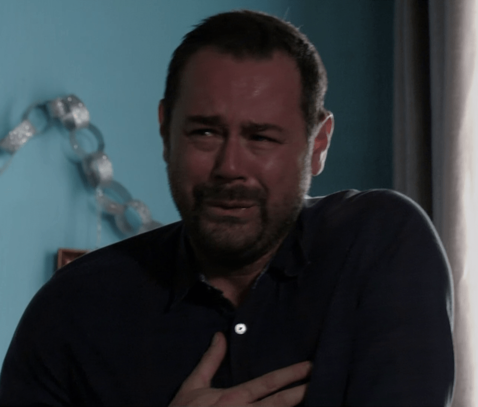  Mick Carter suffered a terrifying panic attack upstairs at the Vic