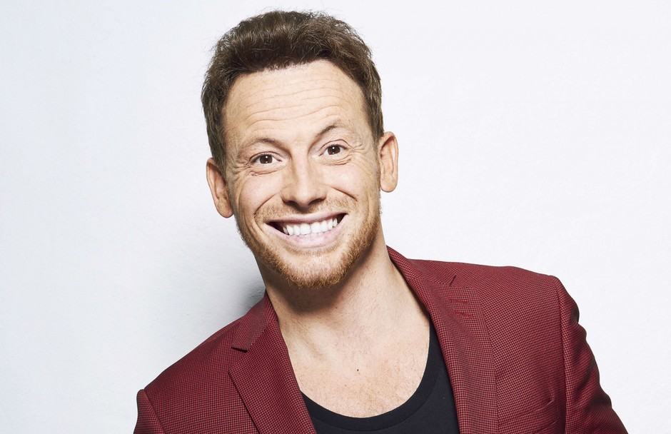  Joe Swash has put on his skates for Dancing On Ice