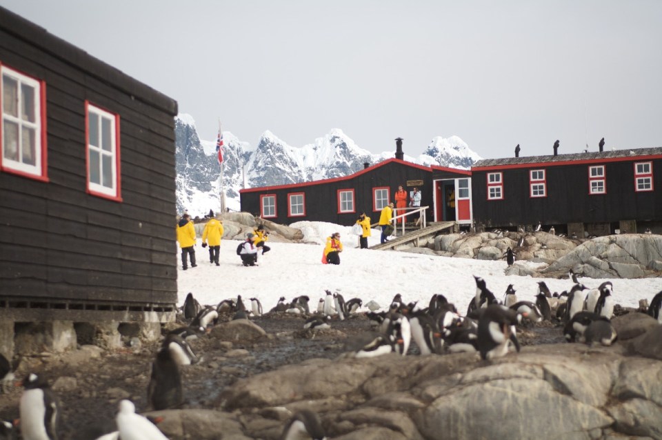 Port Lockroy is visited by roughly 18,000 tourists during Antarctica's summer months, which run from November to March