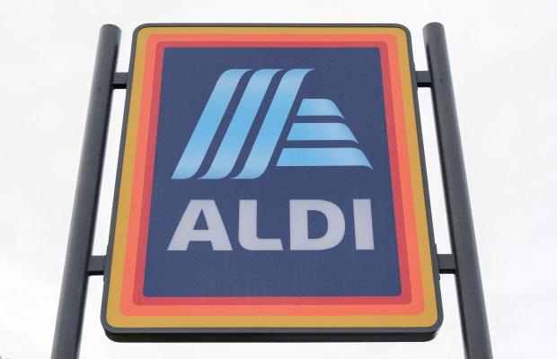 Aldi store sign