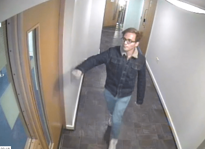  CCTV showed Sinaga rushing out of his flat to chase a victim