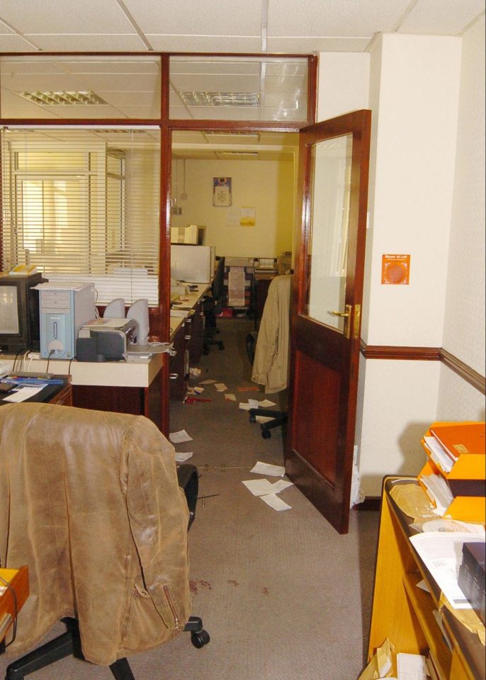  The travel agent where PC Beshenivsky was shot