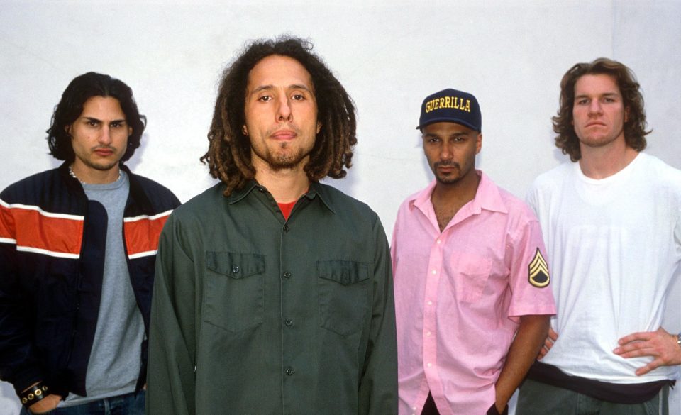  Rage Against the Machine is the first headliner for this all-male year