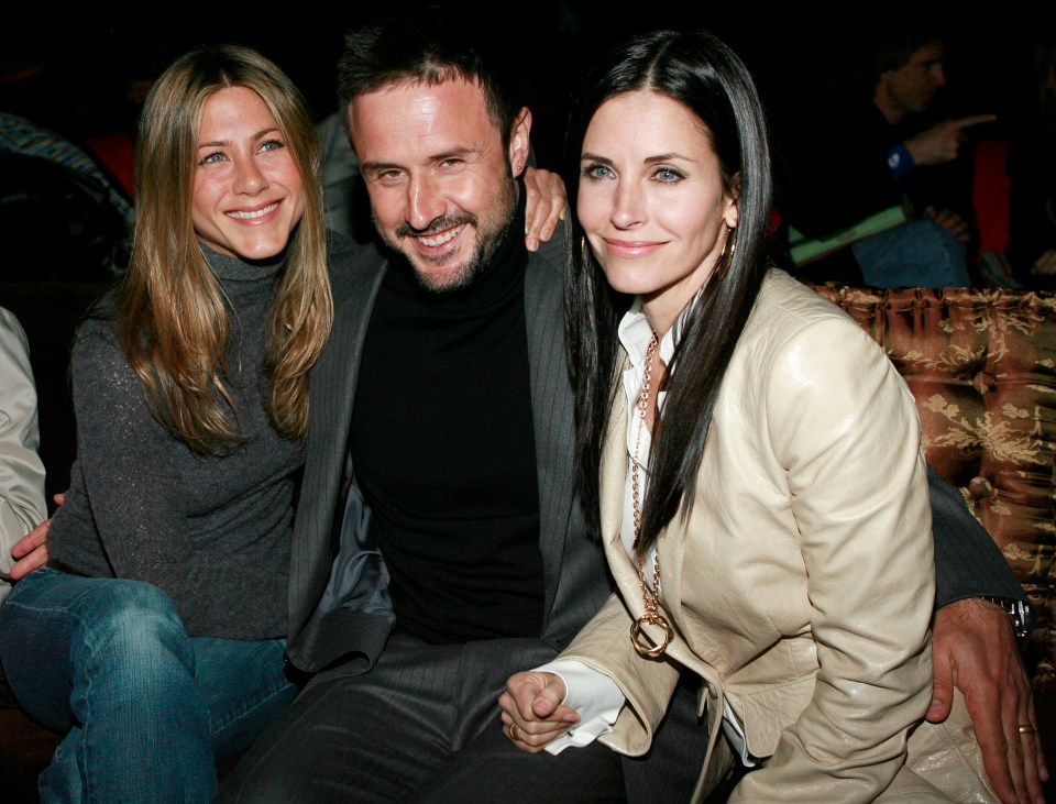 Jen was there for Courteney following her split from husband David Arquette