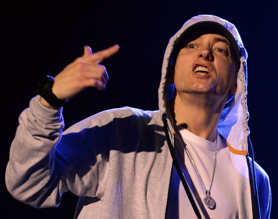 Eminem has sparked outrage by joking about the Manchester terror attack