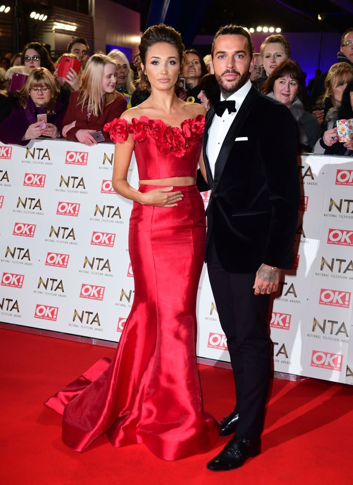  They split in September 2016 when Megan, here with Pete at the 2017 NTAs, discovered he had been sexting other girls but got back together a few months later