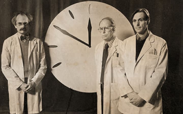  The original Doomsday Clock was created in 1947