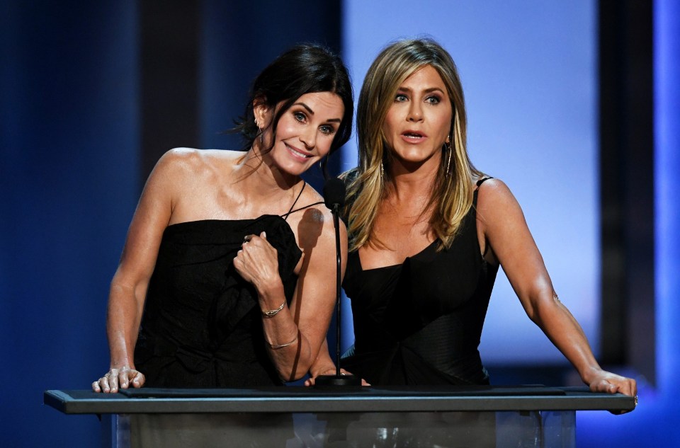 Jen and Courteney appeared together at the American Film Institute’s 46th Life Achievement Award Gala Tribute to George Clooney in 2018