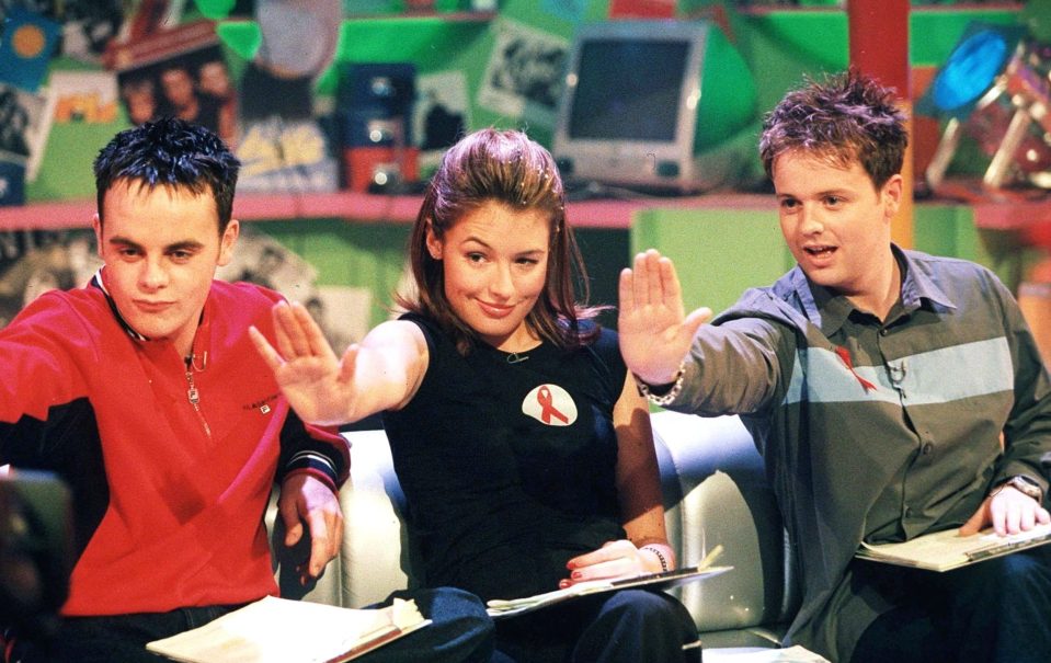  Ant and Dec hosted SMTV Live with Cat Deeley from 1998 until 2003