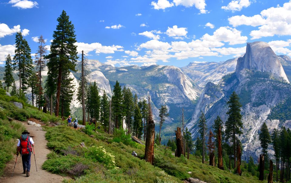  The Half Dome is hard for even experienced climbers