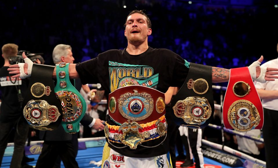  Usyk is Joshua's WBO mandatory challenger