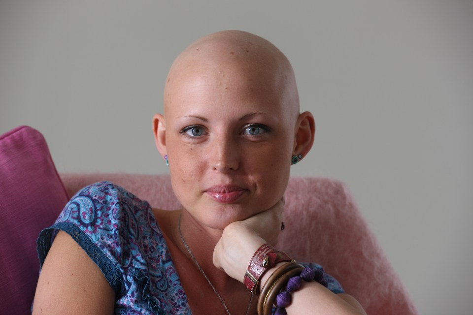  Kris, pictured 11 years ago, is celebrating her ELEVENTH cancer-versary come February