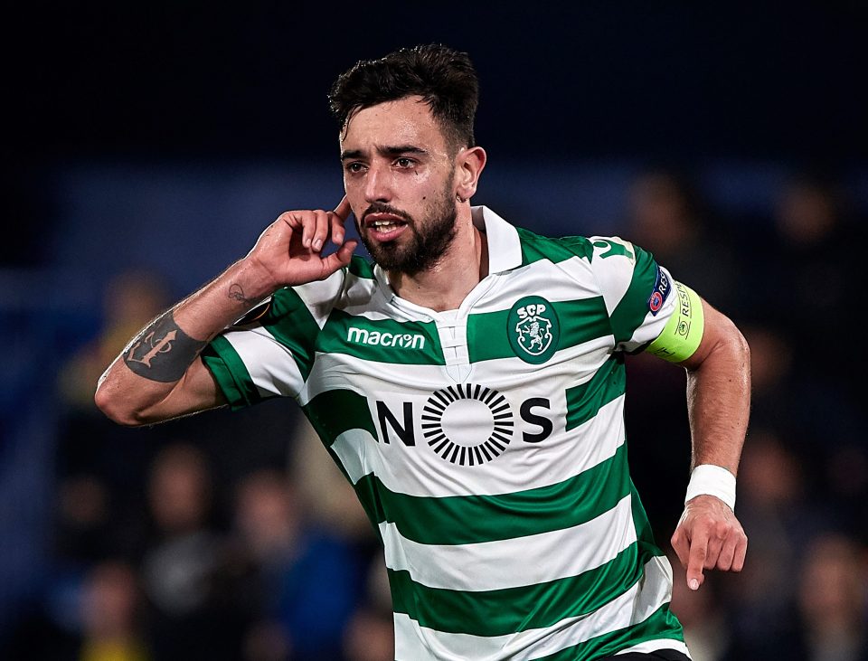  Bruno Fernandes emerged as Manchester United's top target this month