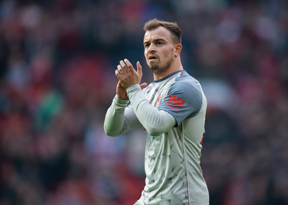  Xherdan Shaqiri could be allowed to leave Liverpool permanently this summer