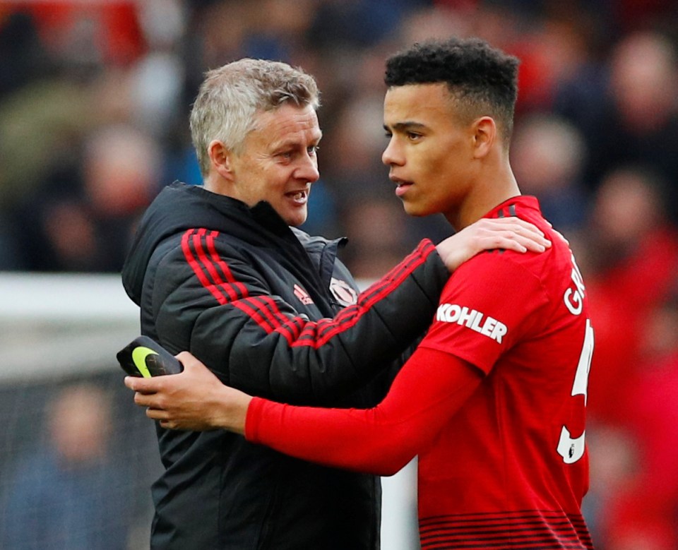  Solskjaer wants Greenwood to focus on Man Utd, not England