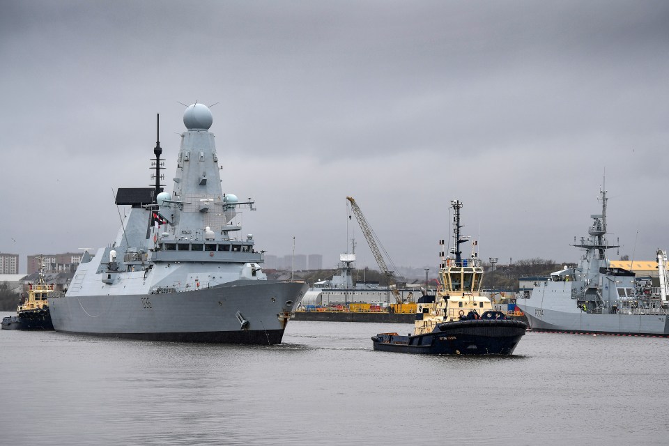  HMS Destroyer is on its way to the Persian Gulf to protect British ships and citizens