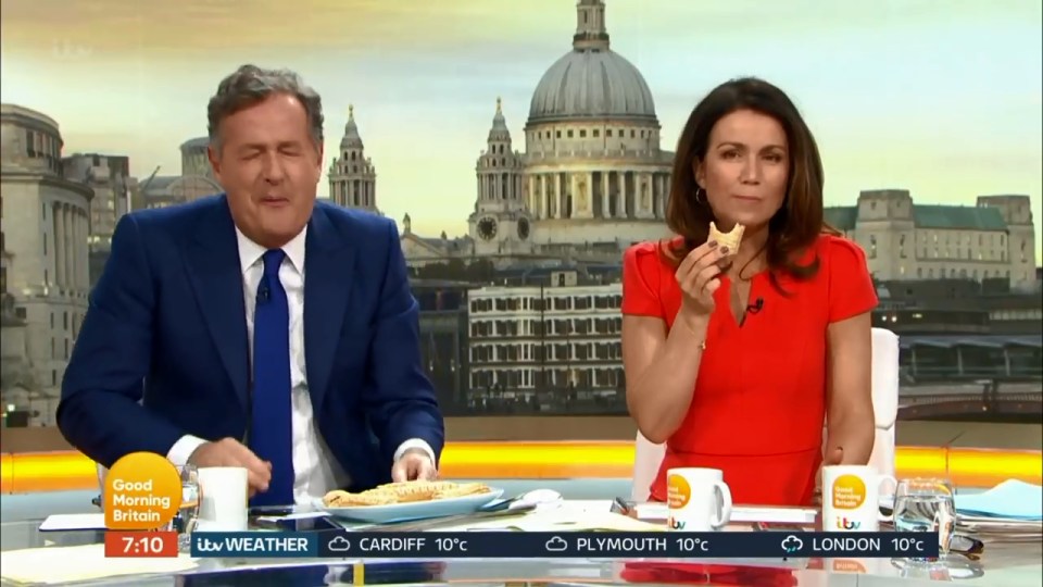  The GMB host has previously blasted Greggs' vegan sausage roll