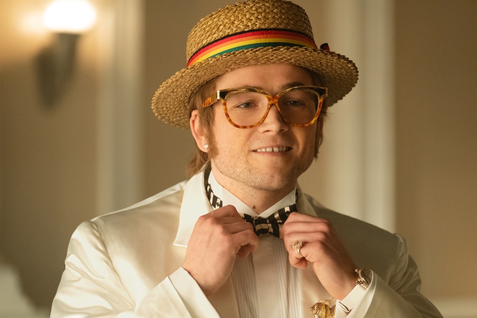  Taron played Elton in Rocketman, released earlier this year