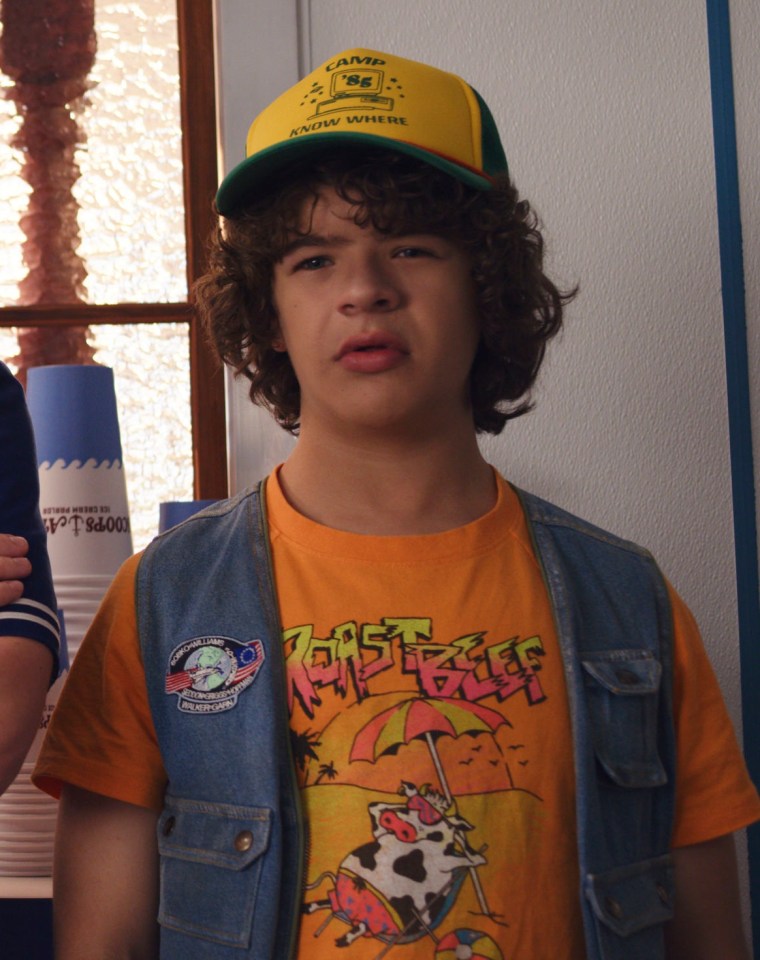  Gaten plays Dustin in Stranger Things