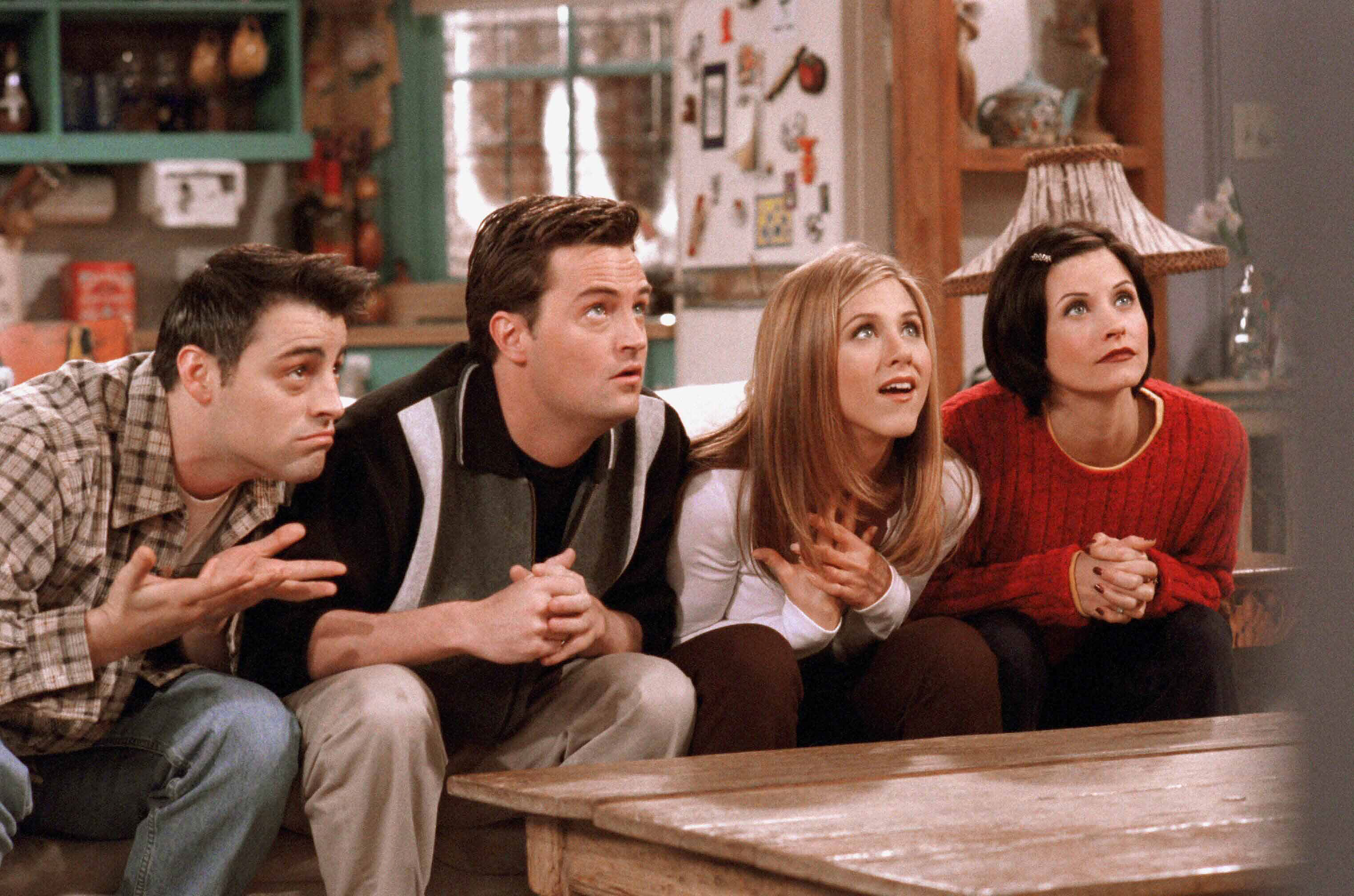 In the quiz, Rachel and Monica end up losing to Joey and Chandler