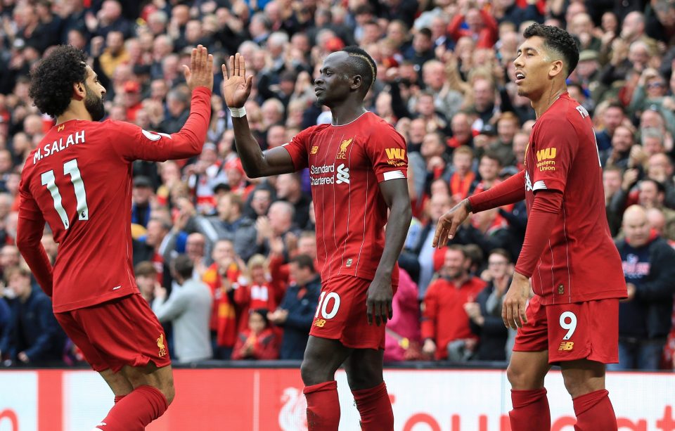  Liverpool's attack is often named the all-round best in the world right now