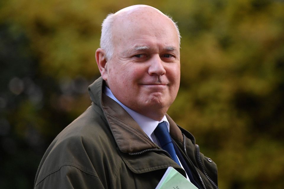  Iain Duncan-Smith said 'The Government must act on that as a matter of priority and not leave this hanging'