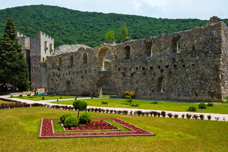 Manasija Monastery, a Serbian Orthodox monastery in Serbia