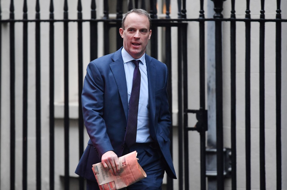  Foreign Secretary Dominic Raab has warned of escalating tensions in the Middle East