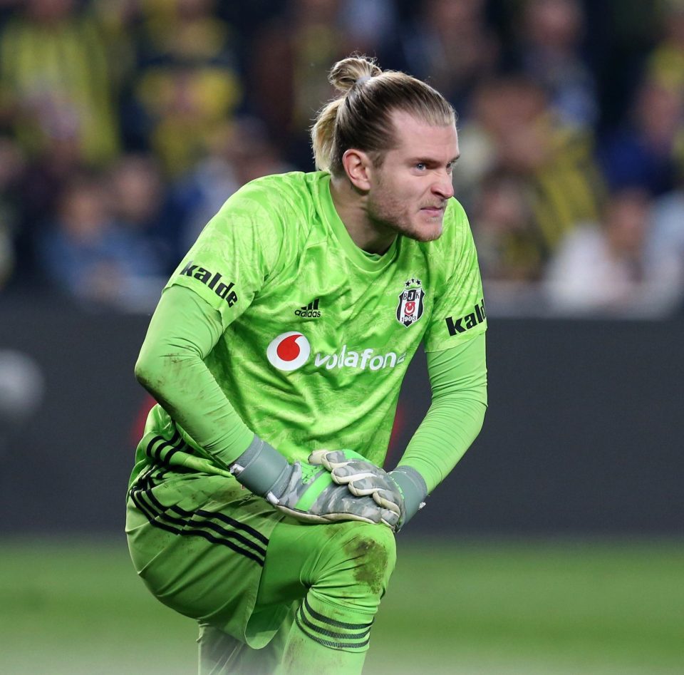  Loris Karius could even be shipped back to Liverpool by Besiktas