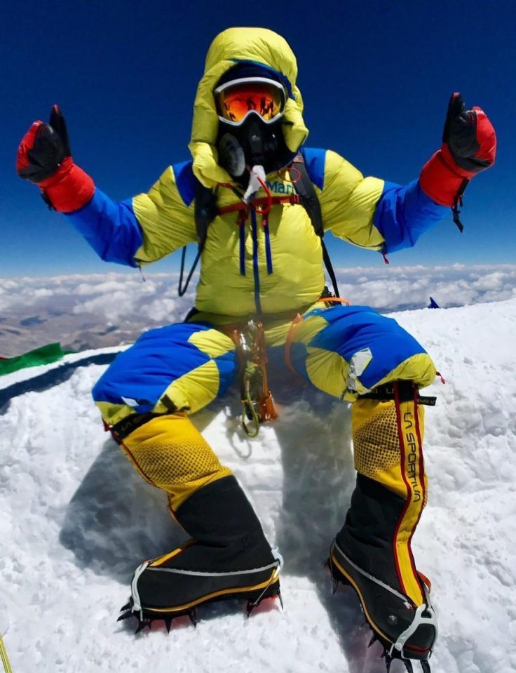  The super-fit hardman climbed Mount Everest for the second time in May 2019