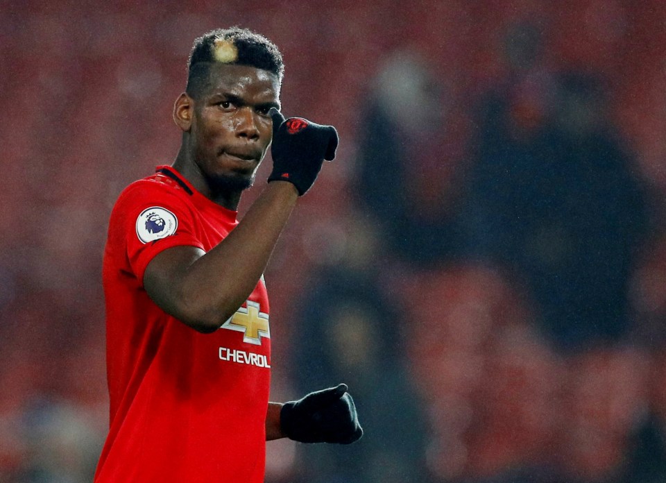  Pogba recently returned to the first team following a lengthy ankle injury