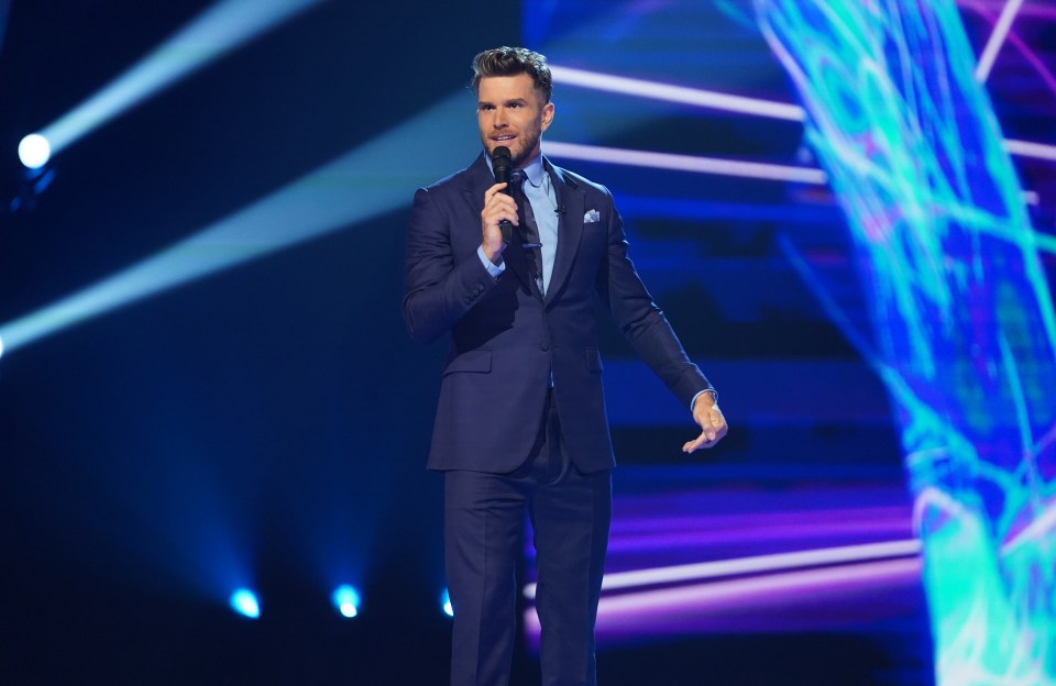  Joel Dommett is the host of The Masked Singer