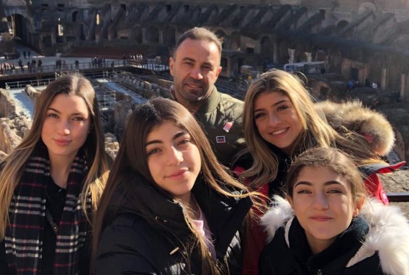  The dad-of-four has been living in Rome since being deported