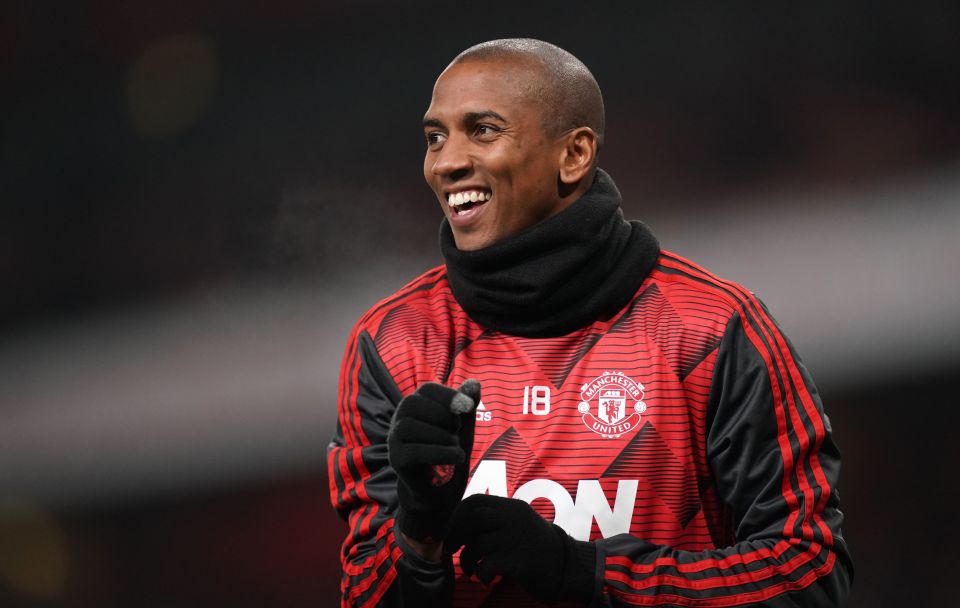  Inter Milan bound Ashley Young has been left out of the Manchester United squad to play Nortwich