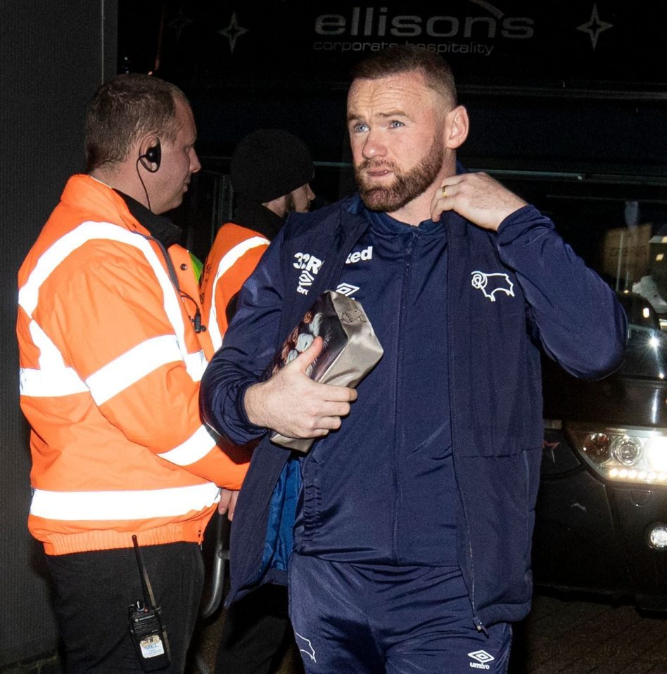  Rooney will make his Derby debut against Barnsley