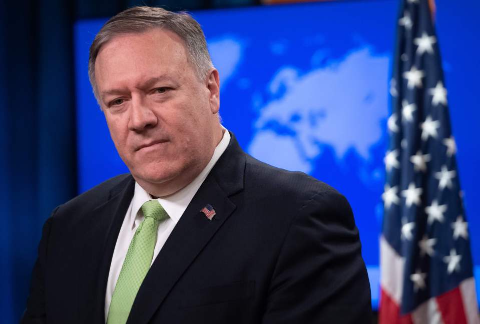  Mike Pompeo prompted a furious response from Iran's foreign secretary after his tweet claiming Iranian's were celebrating