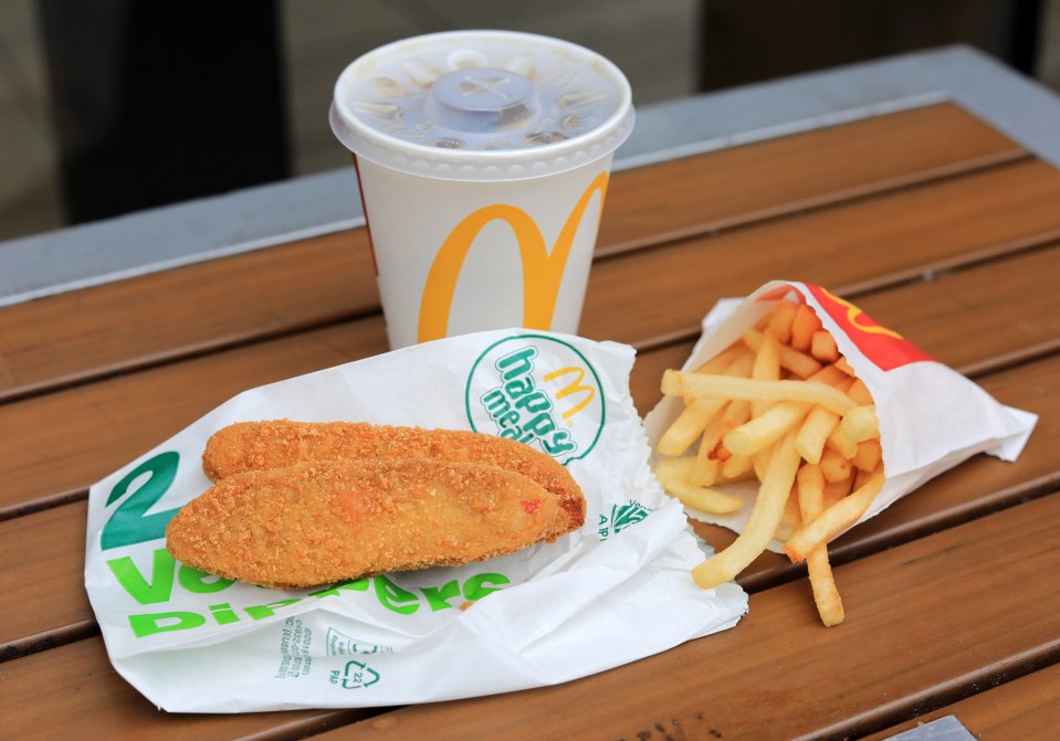  McDonald’s Veggie Dippers  Happy Meal, £2.99 2/5