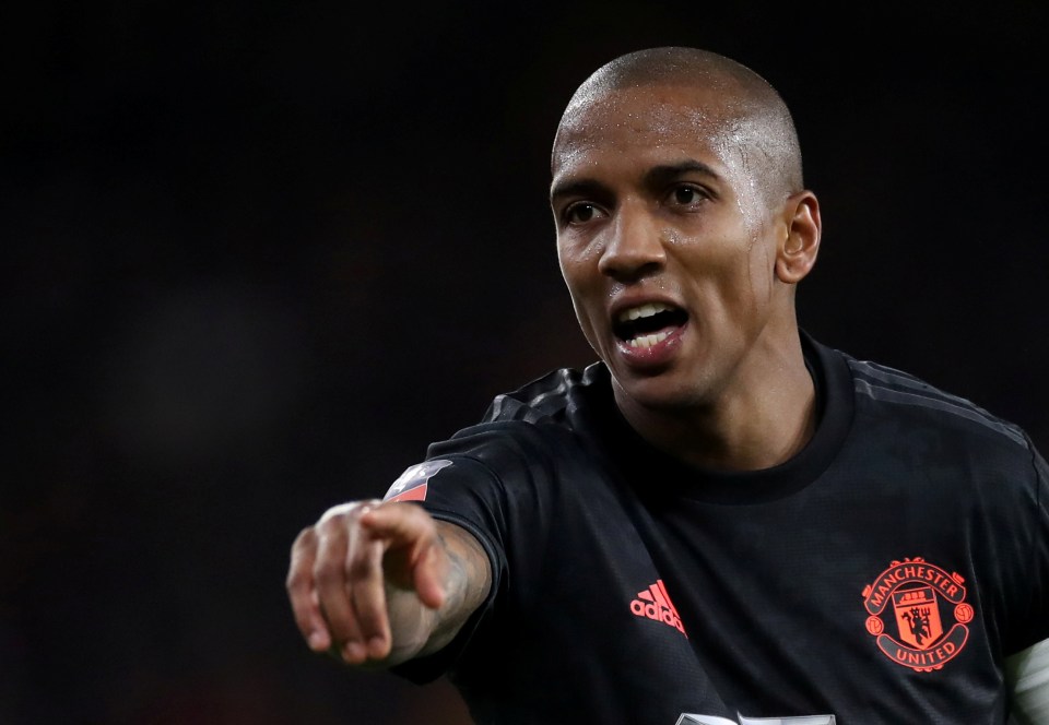  Ashley Young is still hopeful of landing a move to Inter Milan