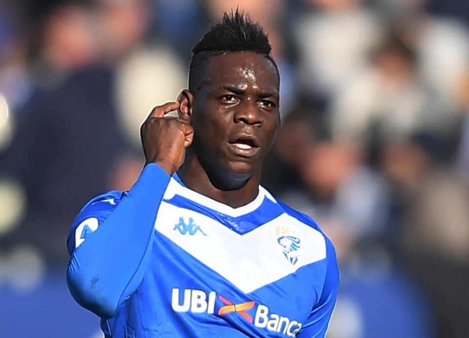 Balotelli pointed to his ear after saying he heard racist abuse