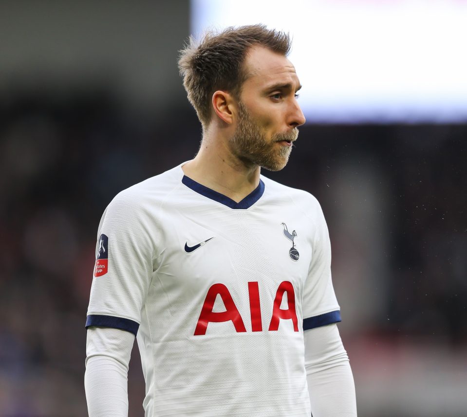  Christian Eriksen has scored three goals and made three assists for Spurs this season