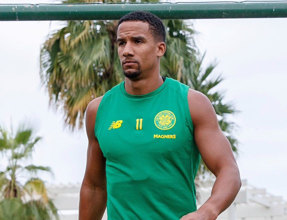  Sinclair is on the verge of joining Preston after leaving Celtic's Dubai camp