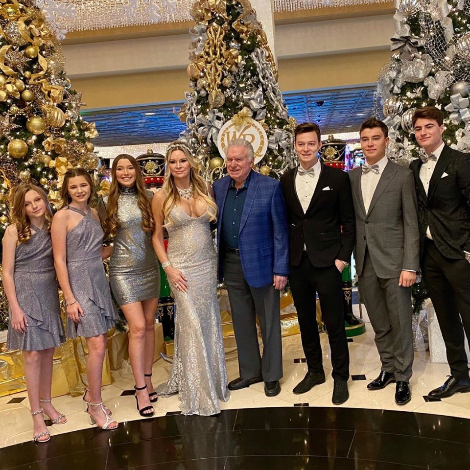  The second wedding was held in Las Vegas 20 years after the mega-rich couple were first married