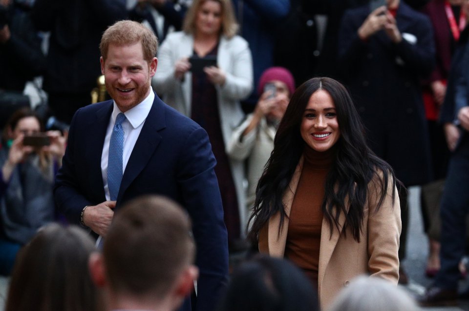  The smiled and laughed as they arrived at Canada House